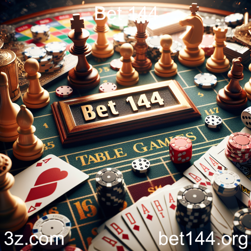 Descubra a Diversão dos Jogos de Mesa na Bet 144